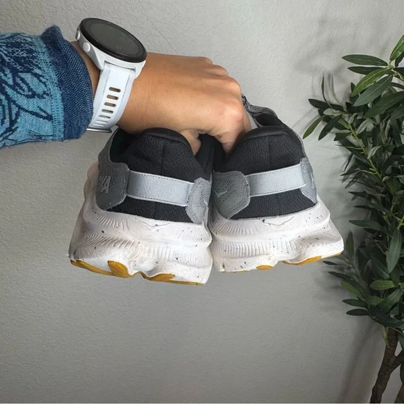 Hoka One One Kawana 2 Men’s Gray Running Sneakers Size 8.5 Mesh Foam Cushioned - Picture 5 of 11